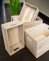 Ящик для хранения Casa Masa Rustic (HYB18-386 XL) фото №2 — интернет-магазин Desire.md