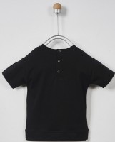 Tricou pentru copii Panço 2011BB05033 Black 68-74cm