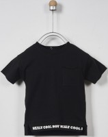 Tricou pentru copii Panço 2011BB05033 Black 68-74cm