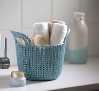 Coș depozitare Curver Knit XS 3L Blue (226386) imaginea #2 — magazin online Desire.md