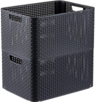 Корзина для хранения Curver Style L Antracit (205852) фото №2 — интернет-магазин Desire.md