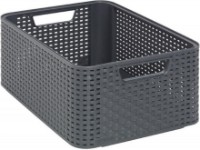 Корзина для хранения Curver Style M Antracit (205846) фото №2 — интернет-магазин Desire.md