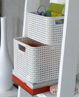 Корзина для хранения Curver Style S Cream (205825) фото №2 — интернет-магазин Desire.md