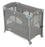 Pătuț pliabil Joie Kubbie Sleep Foggy Grey imaginea #1 — magazin online Desire.md