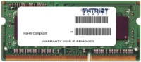 Оперативная память Patriot Signature Line 4Gb DDR3-1600 SODIMM (PSD34G160081S) фото №1 — интернет-магазин Desire.md