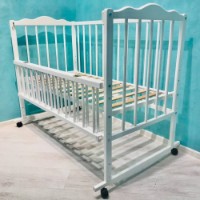 Кроватка Кузя Оленька Белый фото №6 — интернет-магазин Desire.md