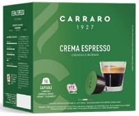 Капсулы для кофемашин Carraro Crema Espresso Compatible Dolce Gusto 16caps фото №1 — интернет-магазин Desire.md