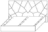 Кровать КМК Кензо 1600 Белый Глянец (0674.2) фото №2 — интернет-магазин Desire.md