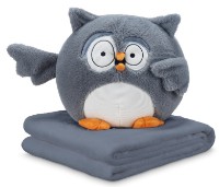 Плед Dormeo Owl Emotion 3 in 1 Shoo-Shoo фото №1 — интернет-магазин Desire.md