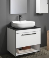 Шкаф с умывальником Orka Knidos 70 White (06077) фото №3 — интернет-магазин Desire.md