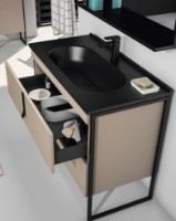 Шкаф с умывальником Orka Modena 80 Capucino (03078) фото №3 — интернет-магазин Desire.md