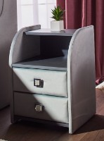 Прикроватная тумба Ambianta Frankfurt 410x420x580mm Gray