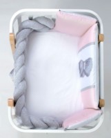 Protectie laterala pentru patut Veres Grey Melange (154.02.4)  imaginea #1 — magazin online Desire.md