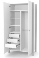 Dulap pentru copii Veres Monaco 850 (39.6.2.17) White\Gray  imaginea #2 — magazin online Desire.md