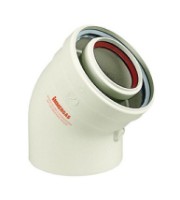 Ramură coaxială Immergas 45 D 60/100 (84807) imaginea #1 — magazin online Desire.md