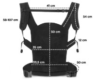 Кенгуру для новорожденных Kinderkraft Huggy Freedom фото №2 — интернет-магазин Desire.md