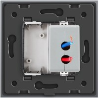 Розетка Livolo VL-C791USB-15 Gray фото №3 — интернет-магазин Desire.md