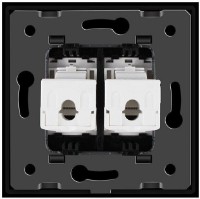 Розетка Livolo VL-C792C-12 Black фото №2 — интернет-магазин Desire.md