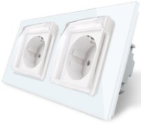 Розетка Livolo VL-C7C2EUWF-11 White