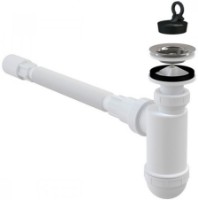 Сифон для раковины AlcaPlast A41+A710 63" 40 (97905)