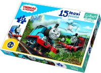 Пазл Trefl 15 Maxi Speeding Locomotives / Thomas&Friends (14283)