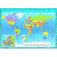 Puzzle Trefl 2000 Political Map of the World (27099)