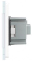 Выключатель Livolo VL-C701/C701/C1EU-11 White фото №2 — интернет-магазин Desire.md