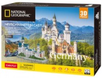 Puzzle 3D-constructor CubicFun Neuschwanstein Castle (DS0990h)  imaginea #2 — magazin online Desire.md