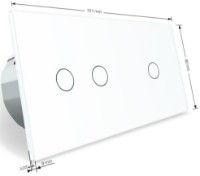 Intrerupator Livolo VL-C701C702-11 White imaginea #4 — magazin online Desire.md