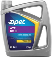 Трансмиссионное масло Opet ATF DX III 3L фото №1 — интернет-магазин Desire.md