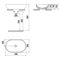 Lavoar Creavit Mina MN165-00 imaginea #2 — magazin online Desire.md