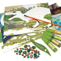 Картина из песка DinosArt Sand & Foil Art фото №2 — интернет-магазин Desire.md