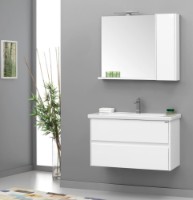 Шкаф с умывальником Orka Duden 80 White (03250) фото №3 — интернет-магазин Desire.md