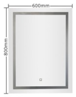 Oglindă baie Gappo G601 imaginea #2 — magazin online Desire.md