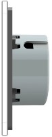 Выключатель Livolo VL-C702W-15 Gray фото №4 — интернет-магазин Desire.md