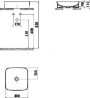 Lavoar Creavit Ultra UL040.00CB00E imaginea #2 — magazin online Desire.md