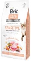 Hrană uscată pentru pisici Brit Care Grain Free Sensitive Healthy Digestion & Delicate Taste 2kg imaginea #1 — magazin online Desire.md