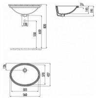 Lavoar Creavit Undercounter TP216.00CB00E imaginea #2 — magazin online Desire.md