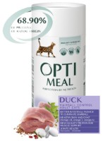 Сухой корм для кошек Optimeal Cat Duck 650g фото №1 — интернет-магазин Desire.md