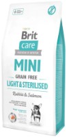 Сухой корм для собак Brit Care Mini Grain Free Adult Light & Sterilised 7kg фото №1 — интернет-магазин Desire.md