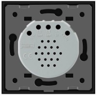 Выключатель Livolo VL-C702R-12 Black фото №2 — интернет-магазин Desire.md