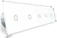 Выключатель Livolo VL-C705-11 White фото №2 — интернет-магазин Desire.md