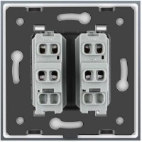 Выключатель Livolo VL-C7-K2S-11 White фото №2 — интернет-магазин Desire.md