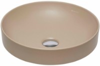 Умывальник Ege Vitrifiye Alvona 40x40cm Latte (86401) фото №1 — интернет-магазин Desire.md