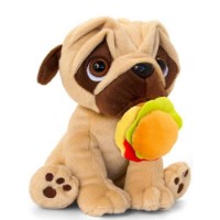 Jucărie de pluș Keel-Toys Mops Pugsley to Go (SD2575)  imaginea #3 — magazin online Desire.md