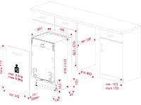 Maşină de spălat vase încorporabilă Teka DFI 44700 imaginea #5 — magazin online Desire.md