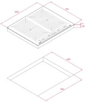 Plită incorporabilă cu inducție Teka IZF 64600 MSP Black imaginea #3 — magazin online Desire.md
