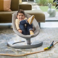 Șezlong pentru bebeluși Nuna Leaf Grow Biscotti (SE10306BISGL) imaginea #2 — magazin online Desire.md