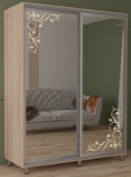 Dulap cu uşi glisante Mobildor-Lux Aron 100x220 (3025 Stejar Sonoma) Desen imaginea #1 — magazin online Desire.md