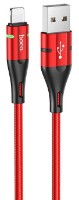 Cablu USB Hoco U93 Shadow Lightning Red